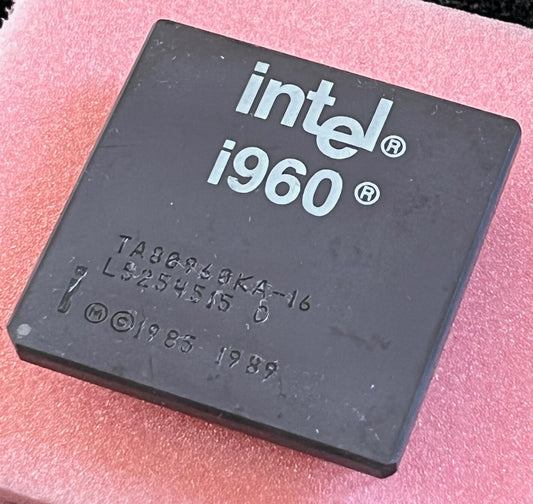 INTEL TA80960KA-16 COLLECTIBLE PGA INTEL RISC PROCESSOR CHIP fbb15A27