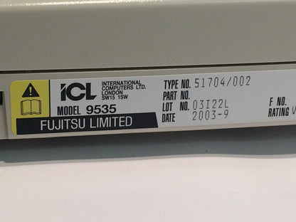 ICL FUJITSU 9535 51704/002 POS TILL DISPLAY 2x20 ad3~4