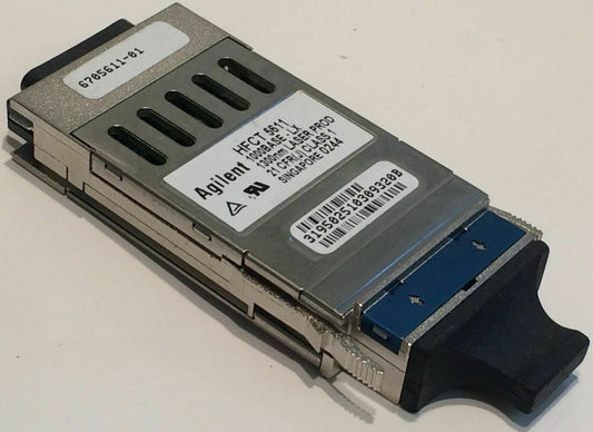 AGILENT HFCT-5611 GBIC 1000BASE-LX FIBER CHANNEL TRANSCEIVER 1300nm fd5b9