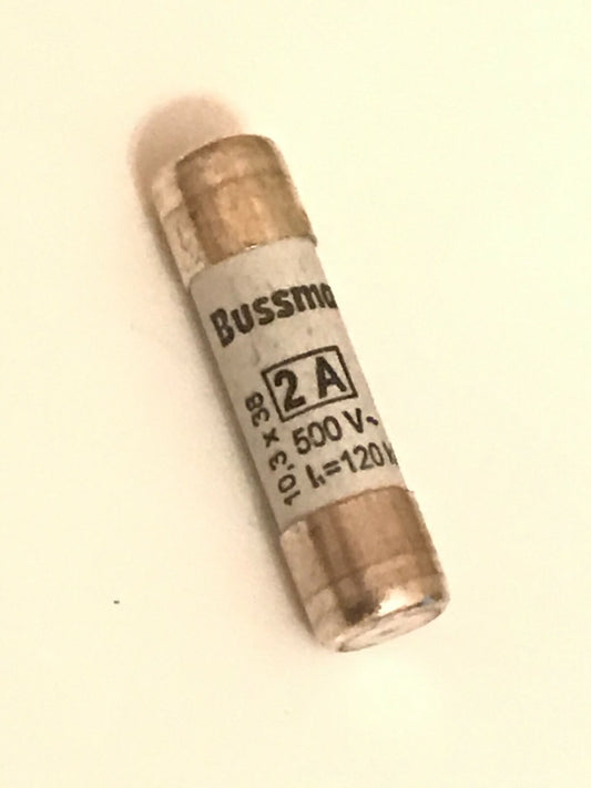 BUSSMANN C10G2 gG 2A FUSE SIZE 10 X 38 (X1 FUSE) faa12W
