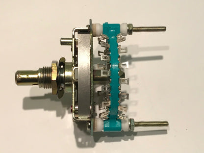 2 POLE 17 WAY NSF WAFER ROTARY MILITARY QUALITY SWITCH ad1*18