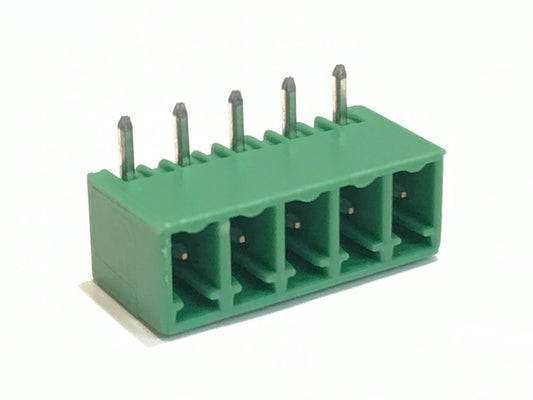 5 WAY PCB MALE CONNECTOR 3.81.mm PITCH EUROCLAMP PV05-3,81 ad1P51B