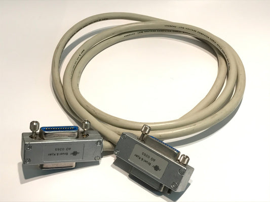 BRUEL & KJAER AO-0265 IEEE-488 INTERFACE CABLE 2M LONG fd2C3