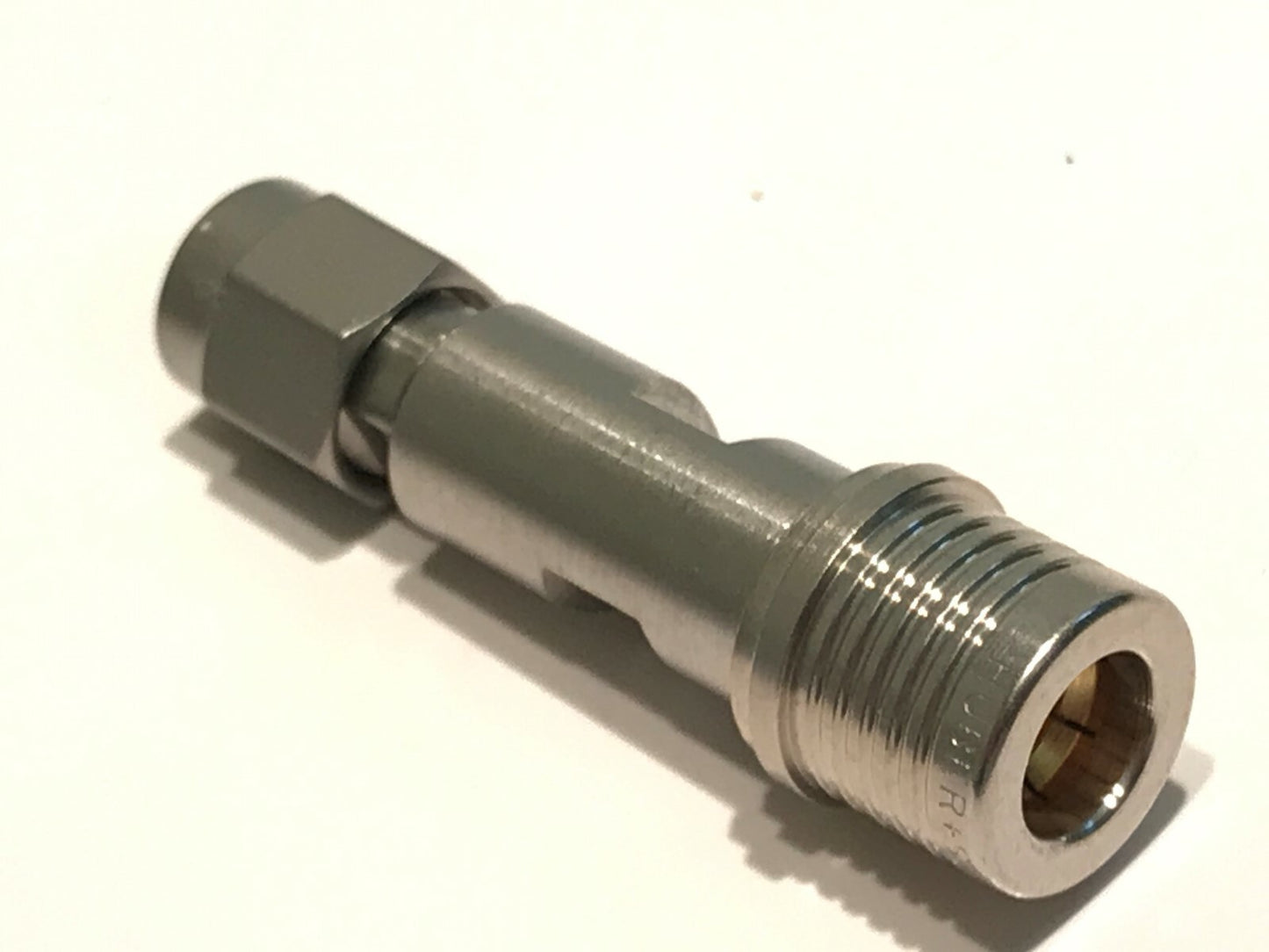 SUHNER 32_PC35-QMA-50-1/1-_NE 3.5 MALE - QMA FEMALE ADAPTOR fbb28.31