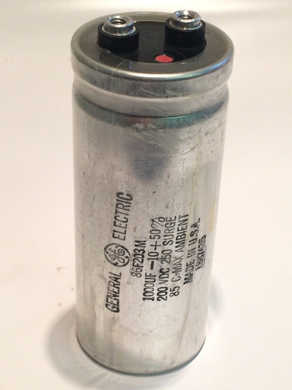 1000UF 200V 86F203M GENERAL ELECTRIC MILITARY SPEC VINTAGE CAPACITOR ad1x18