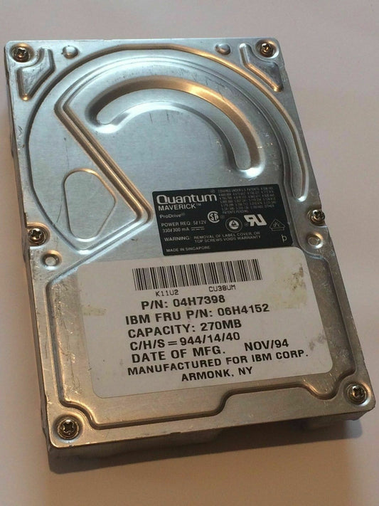 QUANTUM MAVERICK 270AT MV27A341 06H4152 IDE HARD DRIVE 270MB aa4ba35