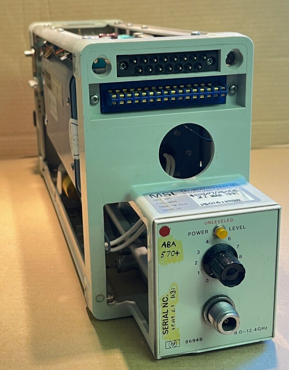HP 8694B 8.0 - 12.4 GHz Sweep Oscillator RF Plug In fce1e