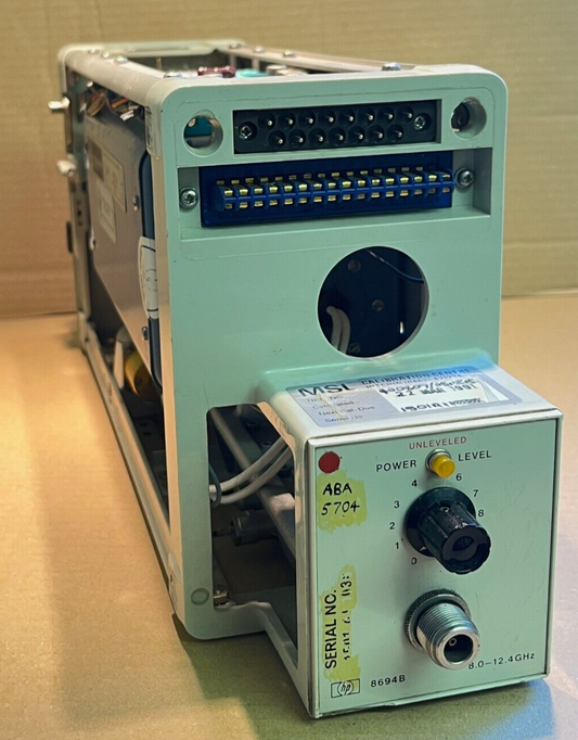 HP 8694B 8.0 - 12.4 GHz Sweep Oscillator RF Plug In fce1e