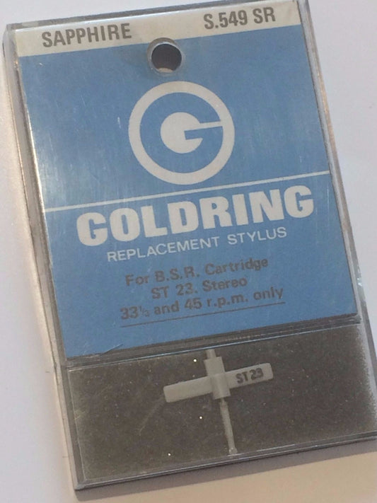 ORIGINAL SAPPHIRE STYLUS BEST QUALITY BY GOLDRING FOR BSR ST23 fbb30a32