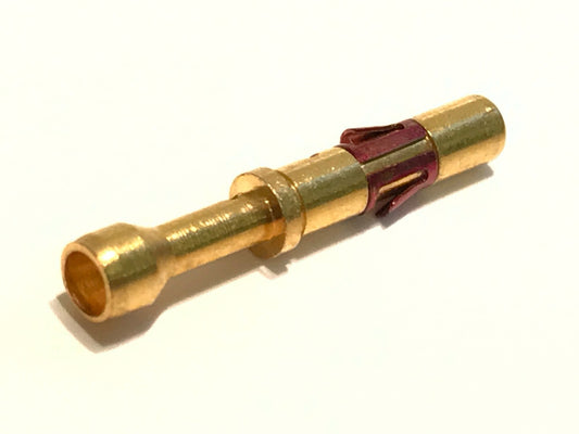 T3P22FC1LX TRIDENT SERIES RED 22 AWG GOLD PLATED CRIMP FEMALE CONTACT x1 fd5g39