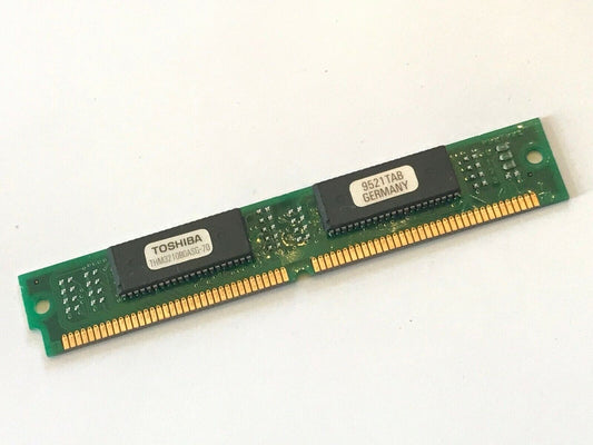 TOSHIBA THM3210BOASG-7 4MB 72 PIN 70NS FAST PAGE SIMM NON PARITY FPM fcb13.2