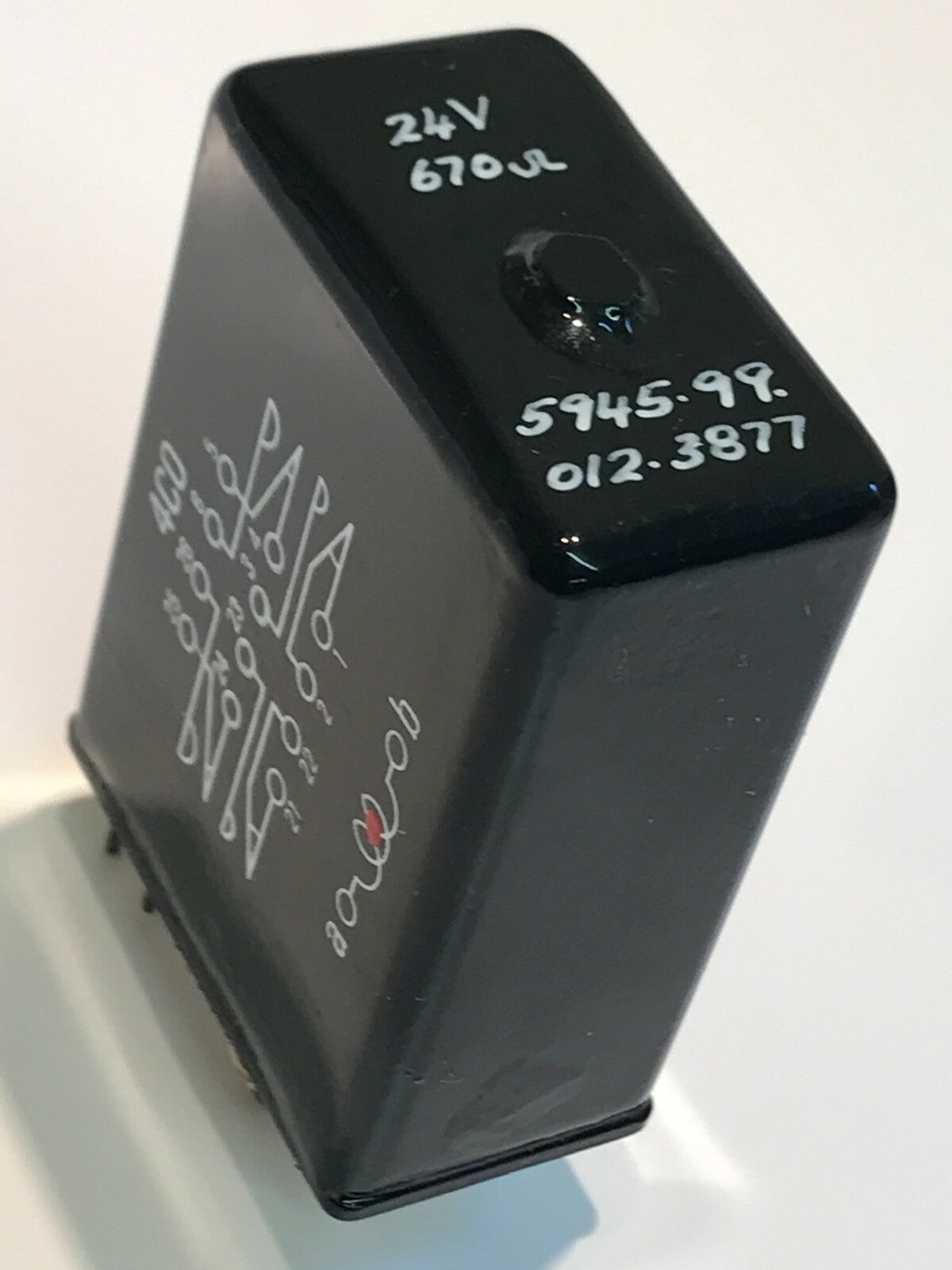 507/1/02326/004 HERMETICALLY SEALED MILITARY PLESSEY 24V 4PCO RELAY (X1) fd5f95