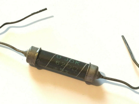 VINTAGE 1950'S WELWYN 620 OHM 5W 5% GRADE 1 WIRE WOUND RESISTOR ad1J53