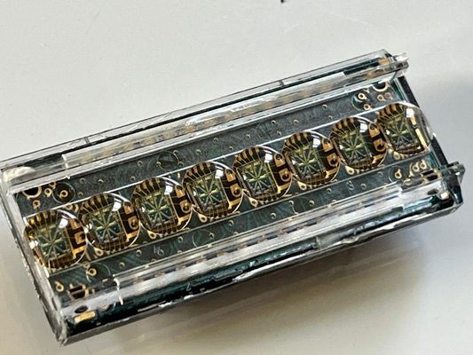 VINTAGE HP HDSP-6508 8 DIGIT RETRO BUBBLE LED DISPLAY MODULE fcb28.7