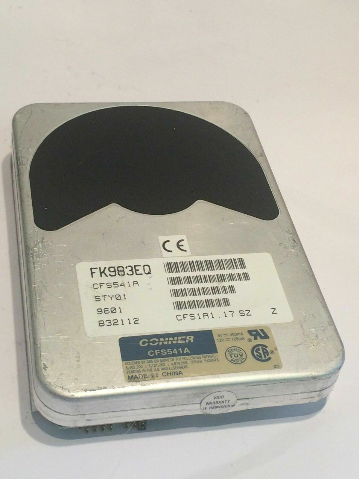 CONNER CFS541A IDE HARD DRIVE 540MB aa4cb7
