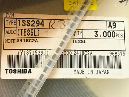 1SS294 ORIGINAL TOSHIBA SURFACE MOUNT SCHOTTKY DIODE MARKED A9 UK STOCK faa~2M