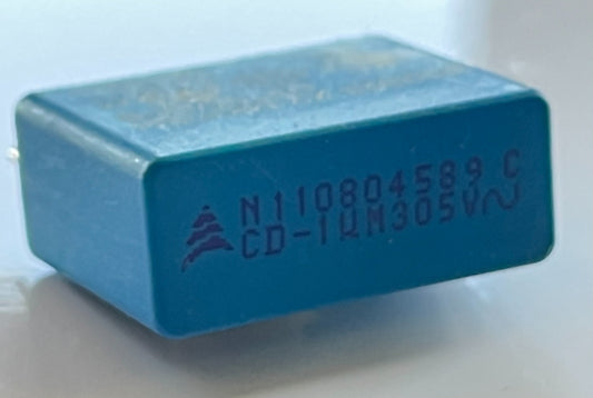 1uF 305V X2 RATED POLYPROPYLENE FILM MKP RADIAL CAPACITOR (X1) EPCOS fca10.3