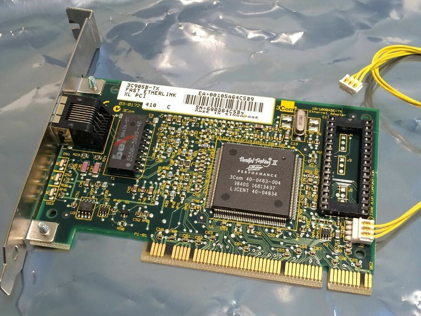 3C905B-TX 03-0172-410 PCI NETWORK CARD 3-COM ad2J26