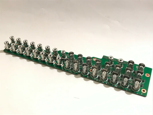 18 WAY BNC & PHONO VIDEO AND AUDIO IN OUT / OUTPUT CARD PCB fca26A