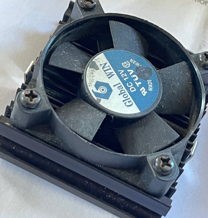 FAN AND HEATSINK FOR A80502 SOCKET 4 EARLY PENTIUM PROCESSORS fbb15A25