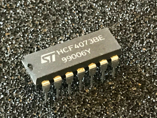 HCF4073BE ORIGINAL ST TRIPLE 3 INPUT AND GATE CHIP UK STOCK x1 fcb27.7