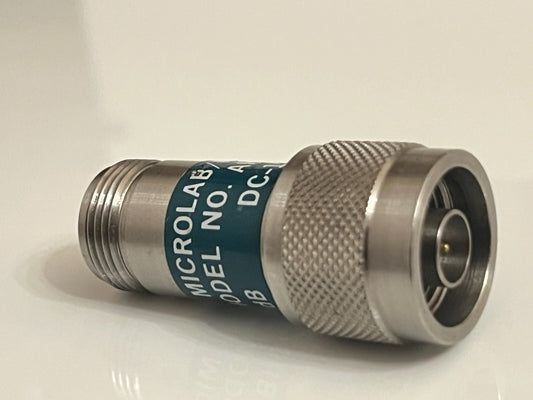 MICROLAB 20dB 2W 18GHz PRECISION N TYPE ATTENUATOR AH-20N fba10a90