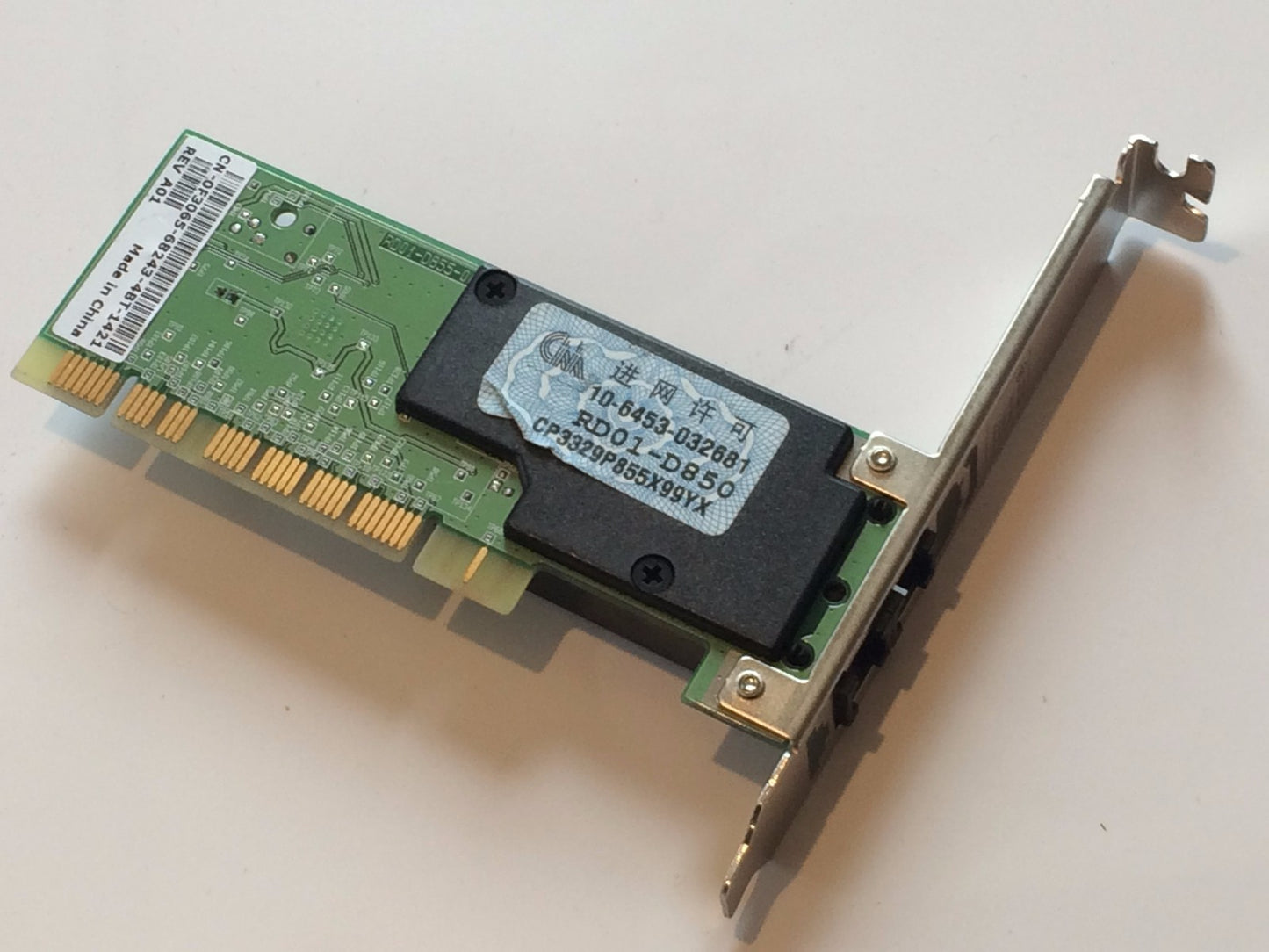 CONEXANT RD01-D850 A03-382JP PCI MODEM CARD ??