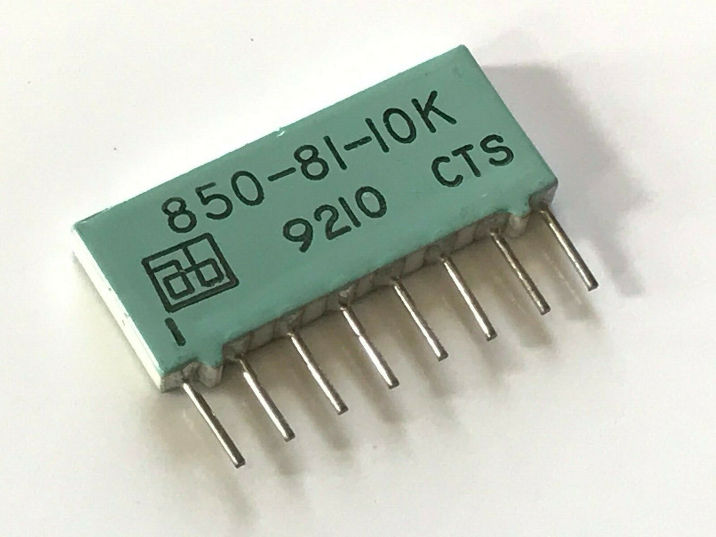 10K SIL 8 PIN RESISTOR NETWORK CTS ALLEN BRADLEY 850-81-10K (x1) fd5f91
