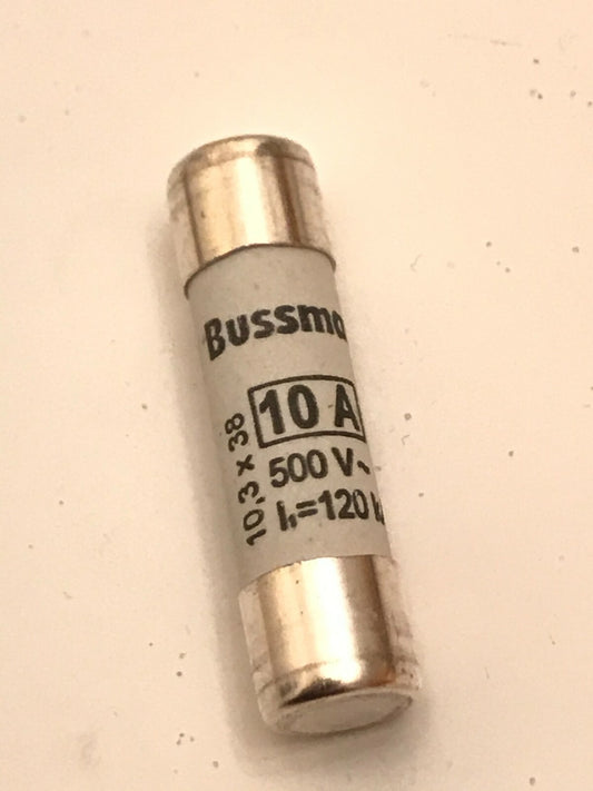 BUSSMANN C10G10 gG 10A FUSE SIZE 10 X 38 (X1 FUSE) faa12Y