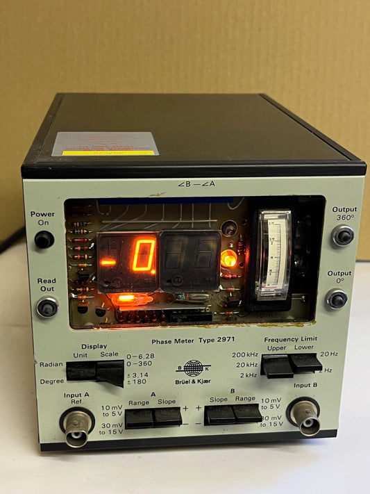 BRUEL & KJAER 2971 PHASE METER SPARES / REPAIRS fcf3e