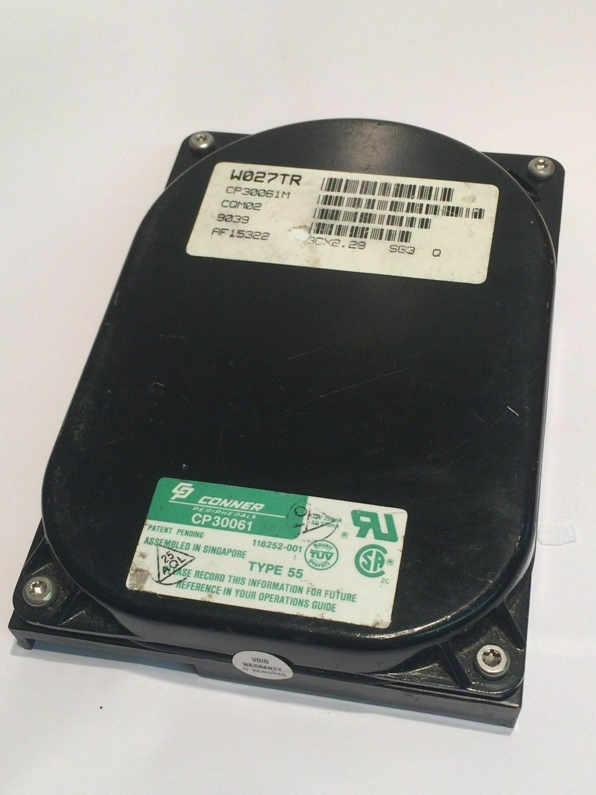 CONNER CP30061 60MB TYPE 55 IDE HARD DISC fbc1c4