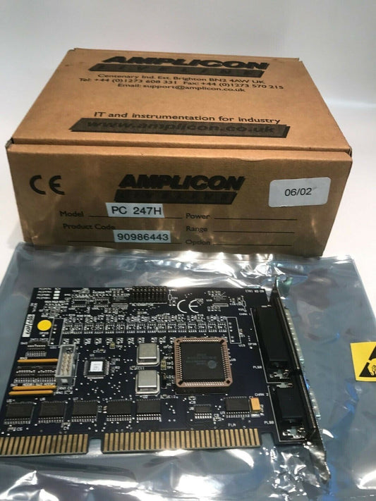 AMPLICON LIVELINE PC247H ISA 16 BIT DUAL RS232 SERIAL INTERFACE CARD ae1T13