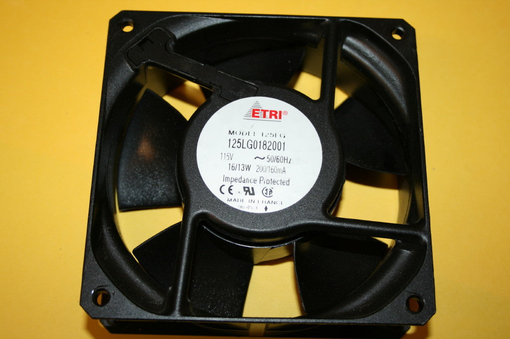 ETRI 125LG STANDARD 115V AXIAL FAN 120MM 125LG0182001 4140-14-419-1476 ad2fa