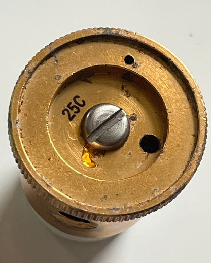 BIRD 25C PLUG IN ELEMENT SLUG 0 - 25 WATTS 100-250 MHz THRULINE 43 fcb20.48