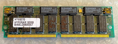 HY9327G 32MB GOLD PLATED 72 PIN 70NS FAST PAGE MODE PARITY FPM SIMM fd1A44