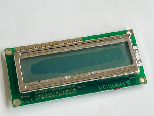 ORIGINAL VARITRONIX VT-C1601M 16 CHARACTER 1 LINE LCD DISPLAY BACK LIT fd2h30