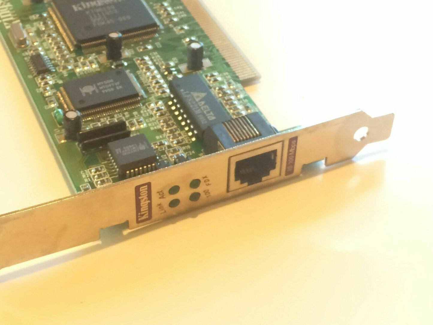 KNE110TX PCI KINGSTON 10/100 NETWORK CARD ad2v11