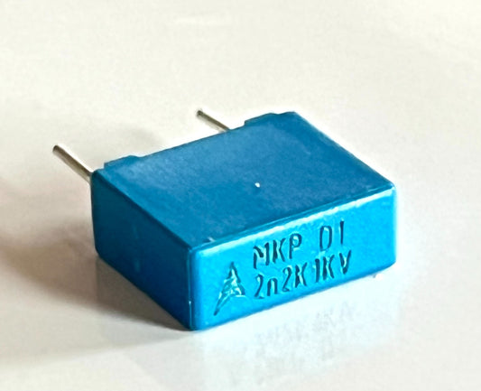 2.2nF 2200pF 1000V POLYPROPYLENE FILM MKP RADIAL CAPACITOR EPCOS (x2) fca12.3