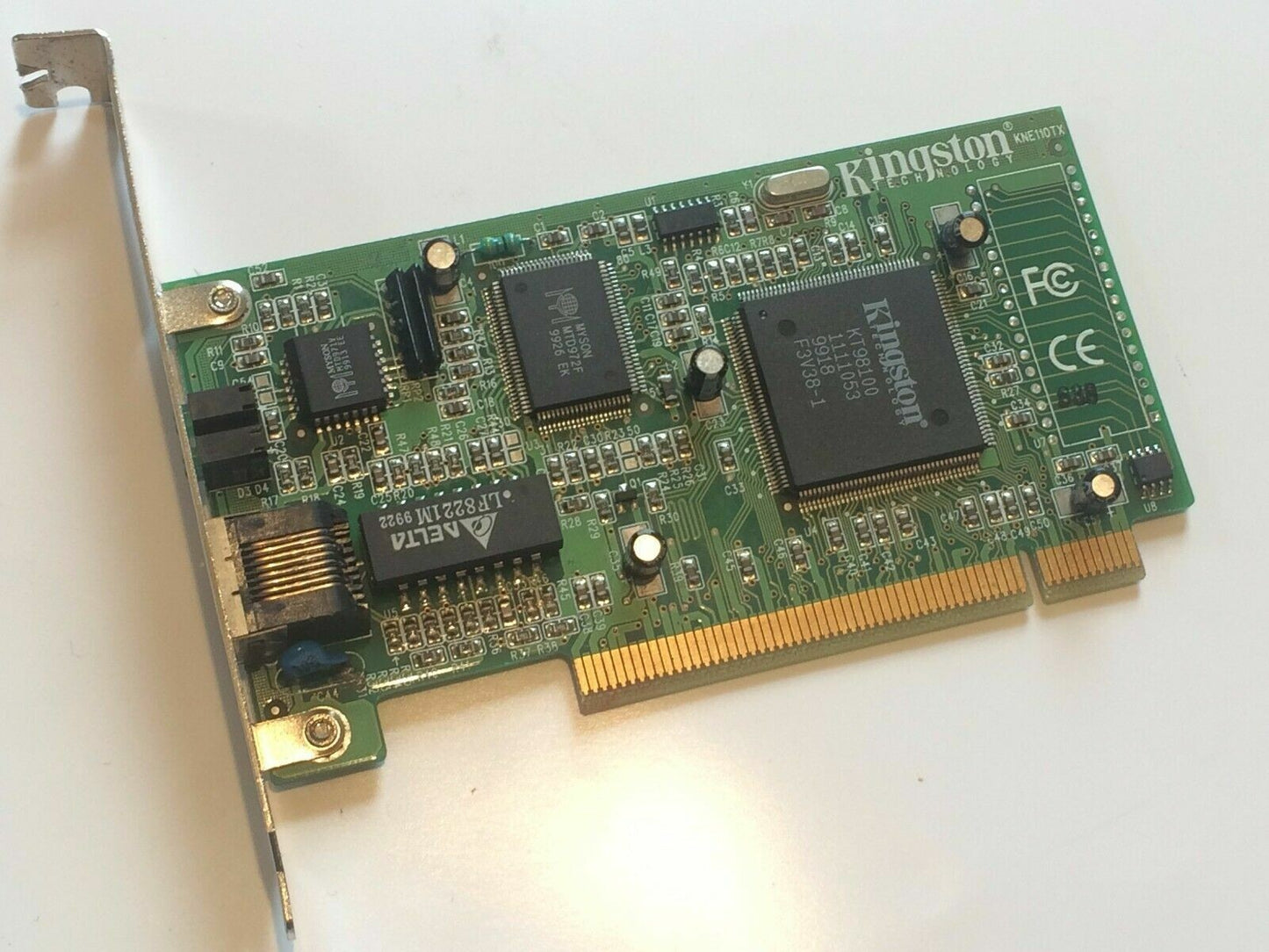 KNE110TX/6 PCI KINGSTON 10/100 NETWORK CARD ad2v12