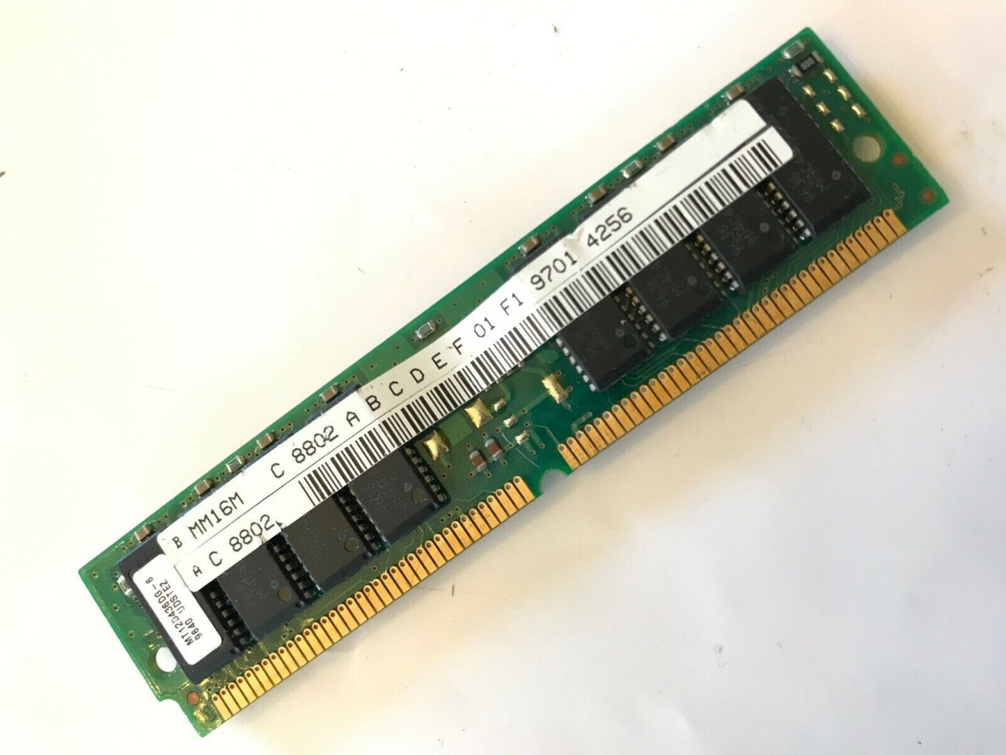 16MB 72 PIN 60NS EDO SIMM MICRON TECHNOLOGY MT12D436DG-6 fcb10.3
