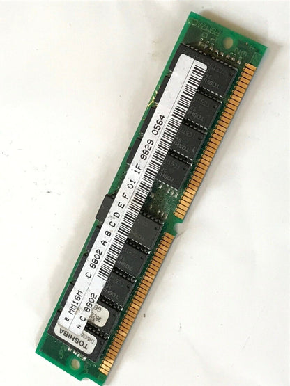16MB 72 PIN 60NS EDO GOLD PLATED PREMIUM QUALITY PARITY MEMORY MODULE fcb10.1