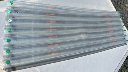 IC CHIP STORAGE TUBES WIDE BODY FOR DIP DIL 24 28 32 40 EPROM – PACK OF 5PCS