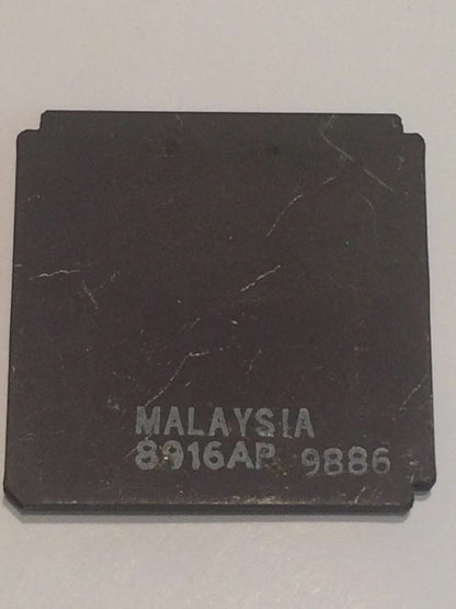 AMD R80186 FLAT PACK GOLD CERAMIC CHIP COLLECTIBLE VINTAGE PROCESSOR fba10a56