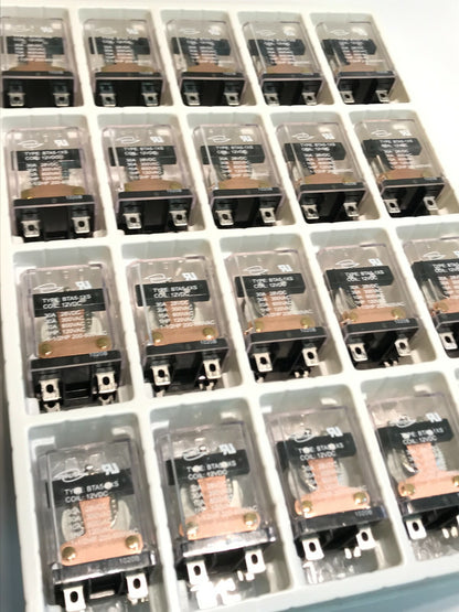 12V DC SINGLE POLE ON - OFF HEAVY DUTY RELAY WITH 30A CONTACTS x1 - 20 fba12B