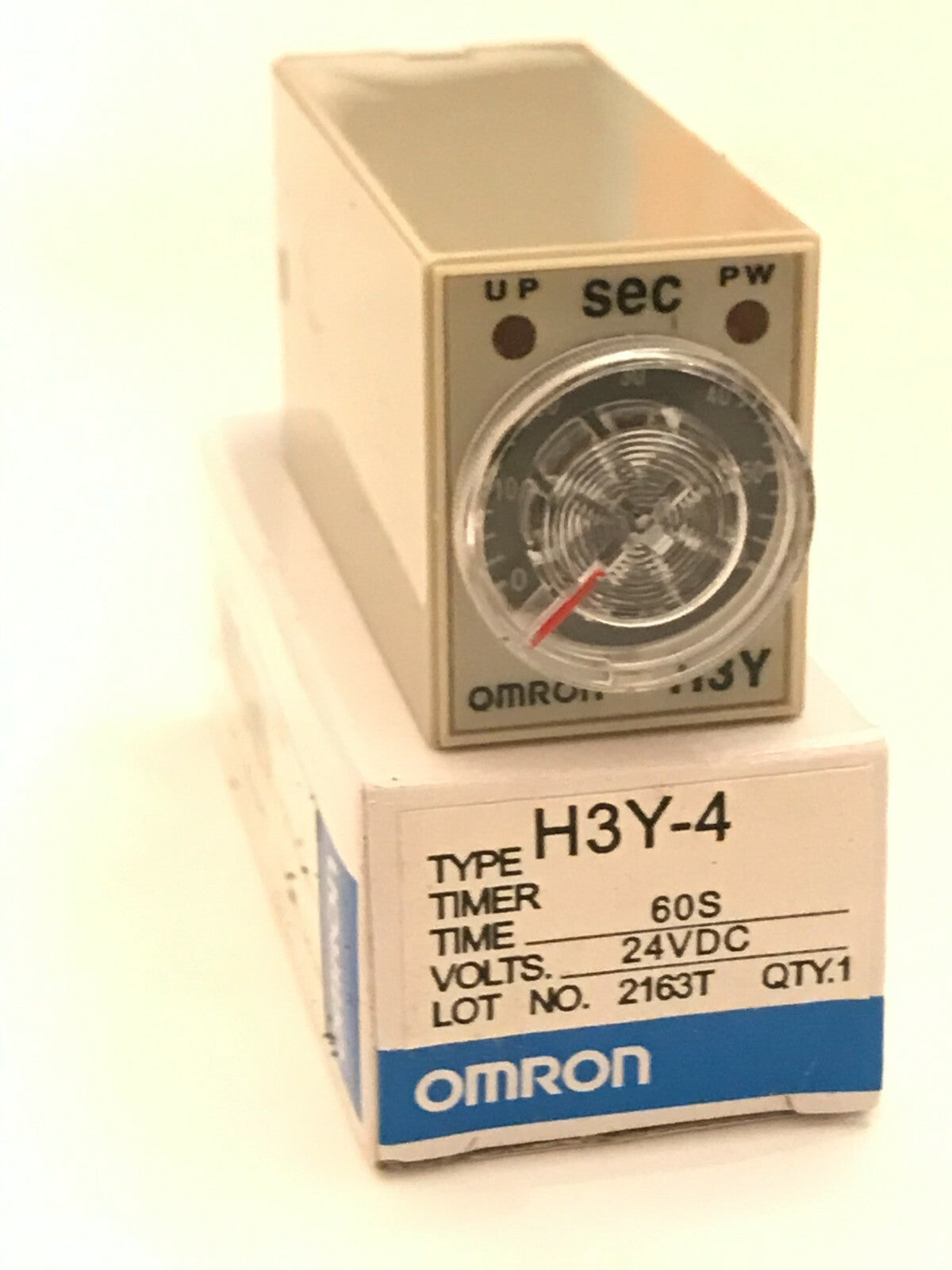 H3Y-4 24V DC MINIATURE PLUG IN TIMER 14 PIN 2 - 60 SECONDS 4 POLE 4PCO ad2G12
