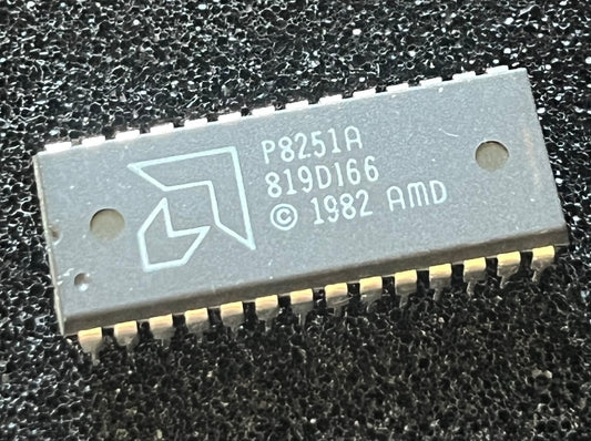P8251A ORIGINAL AMD PROGRAMMABLE COMMS INTERFACE CHIP UK STOCK x1 fcb20.32