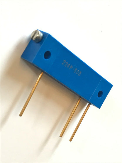 BOURNS 224P 50K OHM MULTI 22 TURN TRIMPOT 1W VARIABLE RESISTOR (x1) fbb30a26