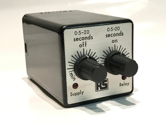RS CYCLIC TIMER RELAY 8 PIN OCTAL 240V 0.5 - 20 SECS RS 347-804 ae1V18
