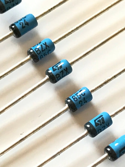 BZX85C 24V ORIGINAL ST 24V 1.3W ZENER DIODE UK STOCK fcb25.14