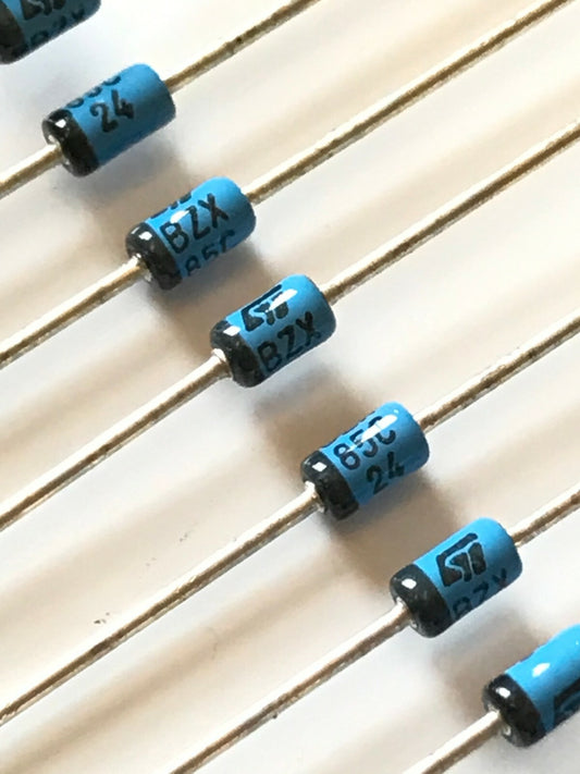 BZX85C 24V ORIGINAL ST 24V 1.3W ZENER DIODE UK STOCK fcb25.14